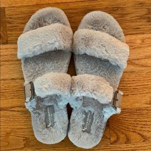 Koolaburra by UGG Fur Slides With Buckle